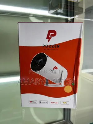 Pozzer 130-Inch Projector - አዲስ ዕቃ | Hy300