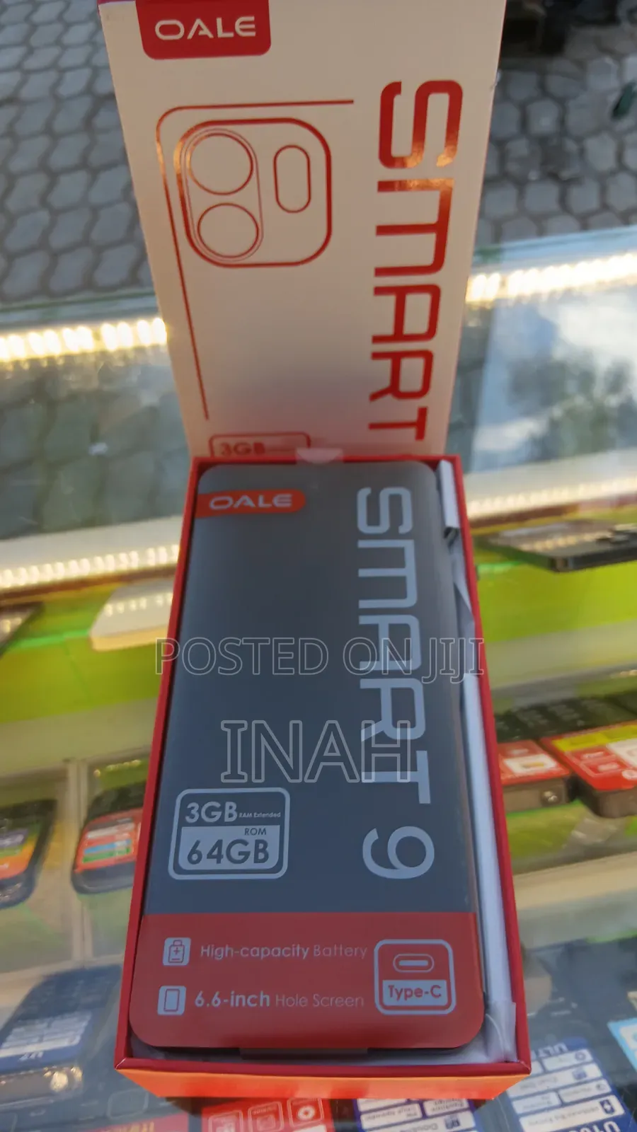 New Oale Smart 9 64 GB Black