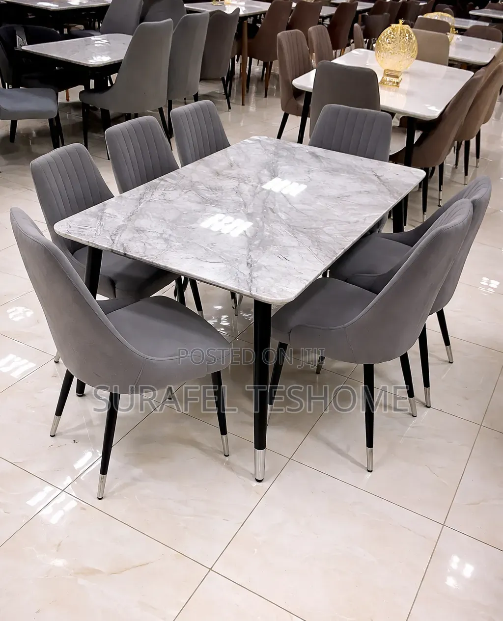 Elegant Dining Tables | ዳይኒንግ ጠረጴዛ | ኢፖክሲ ቴብሎች
