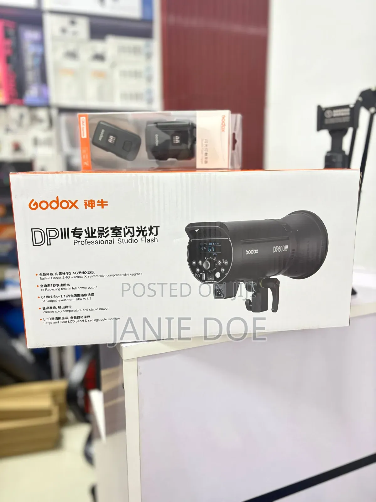 Godox Dp600iii Studio Flash Light Full Set