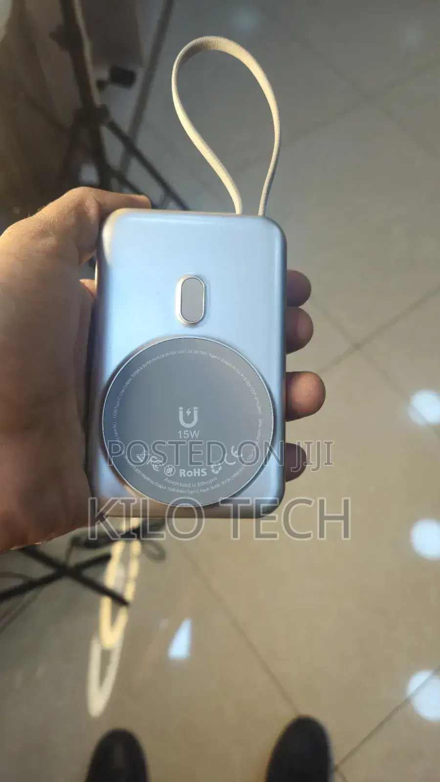 #Ruggas 10000mah Wireless Power Bank
