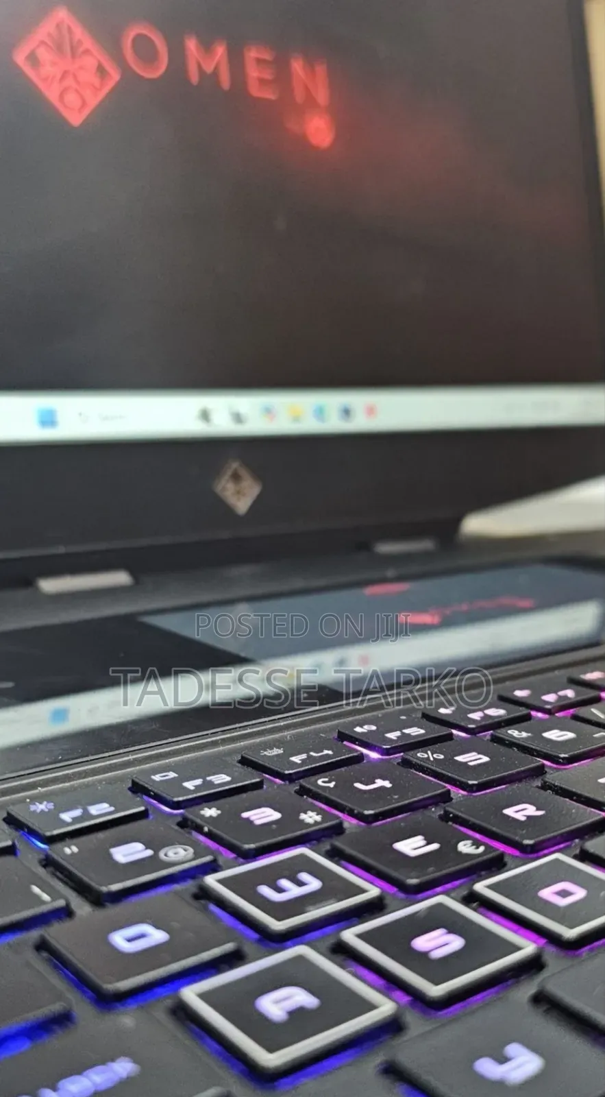 New Laptop HP Omen 15 16GB Intel Core i7 SSD 512GB