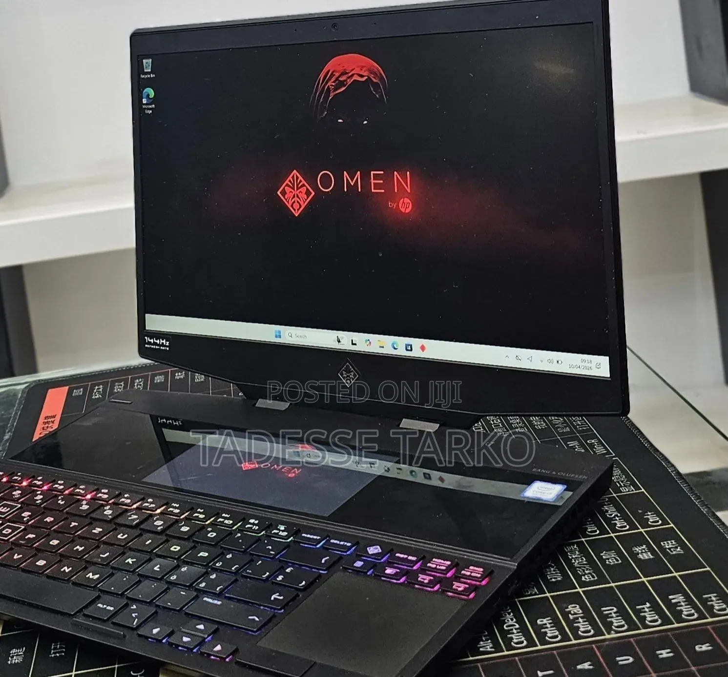 New Laptop HP Omen 15 16GB Intel Core i7 SSD 512GB