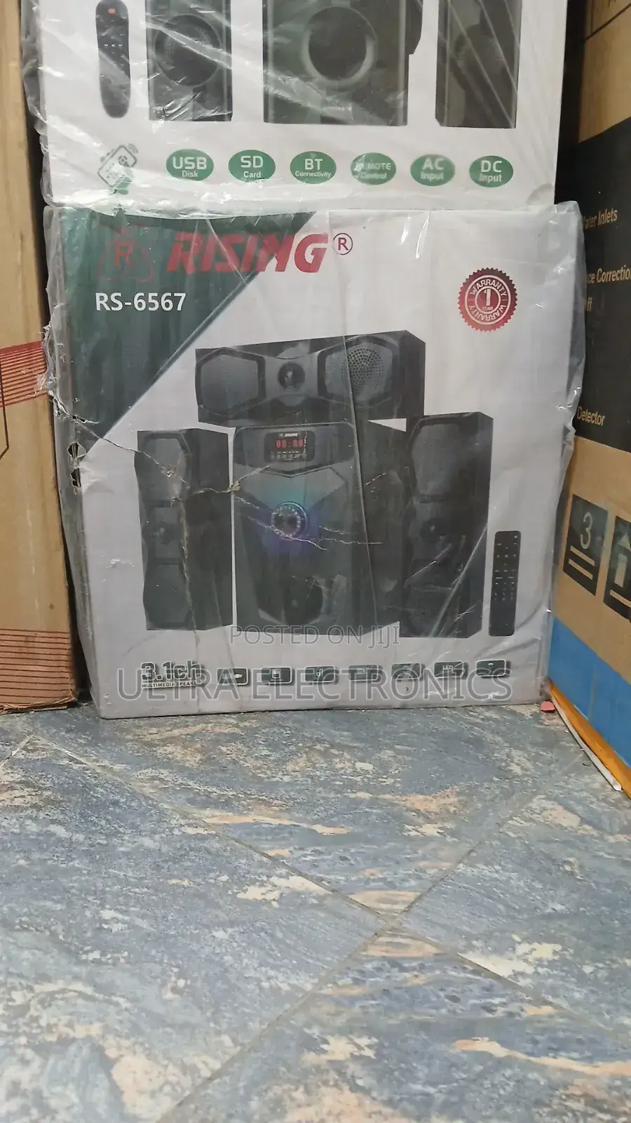 Rizing Rs-6567 3.1 Channel Multimedia Speaker System. Audio Configu