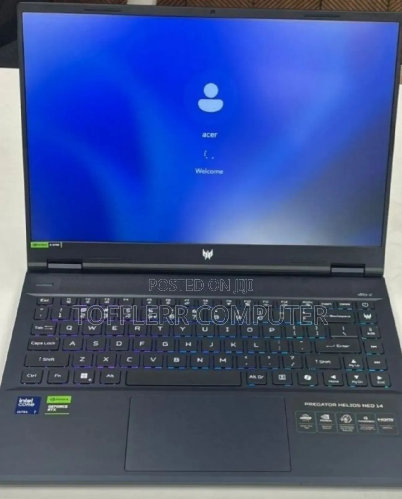 New Laptop Acer Predator Helios Neo 16 16GB Intel Core Ultra 7 SSD 1T
