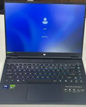 New Laptop Acer Predator Helios Neo 16 16GB Intel Core Ultra 7 SSD 1T