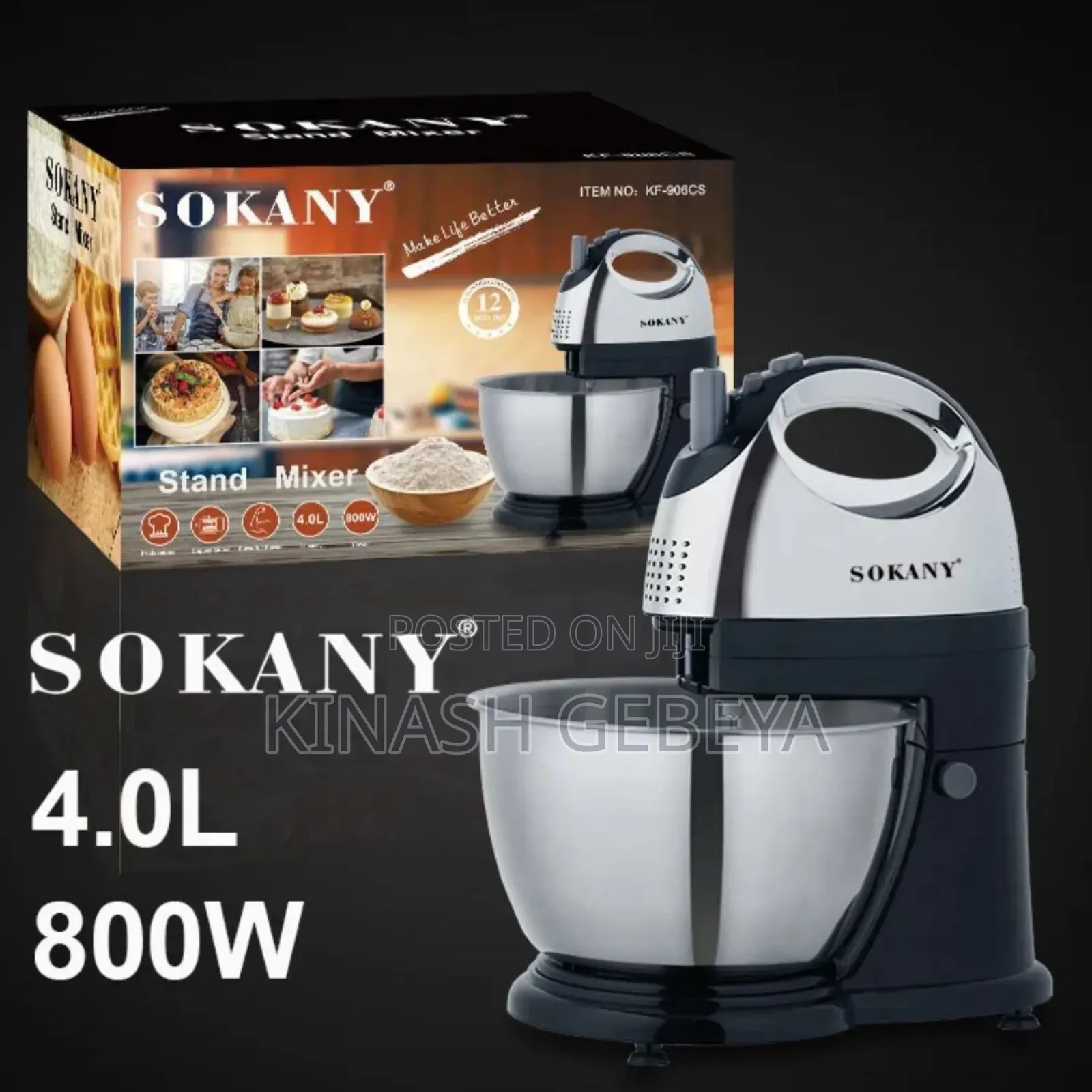 Sokany Top Quality Stand Mixer