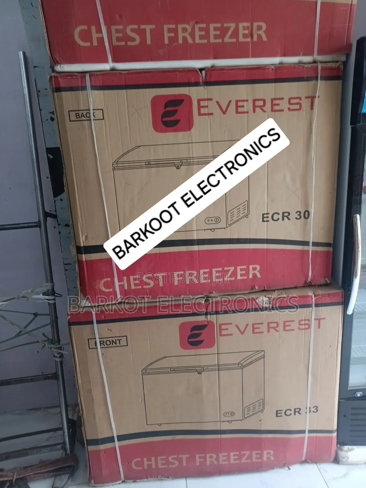 Everest Chest Freezer Model Ever 300l Dpee Fereg Quality Brand