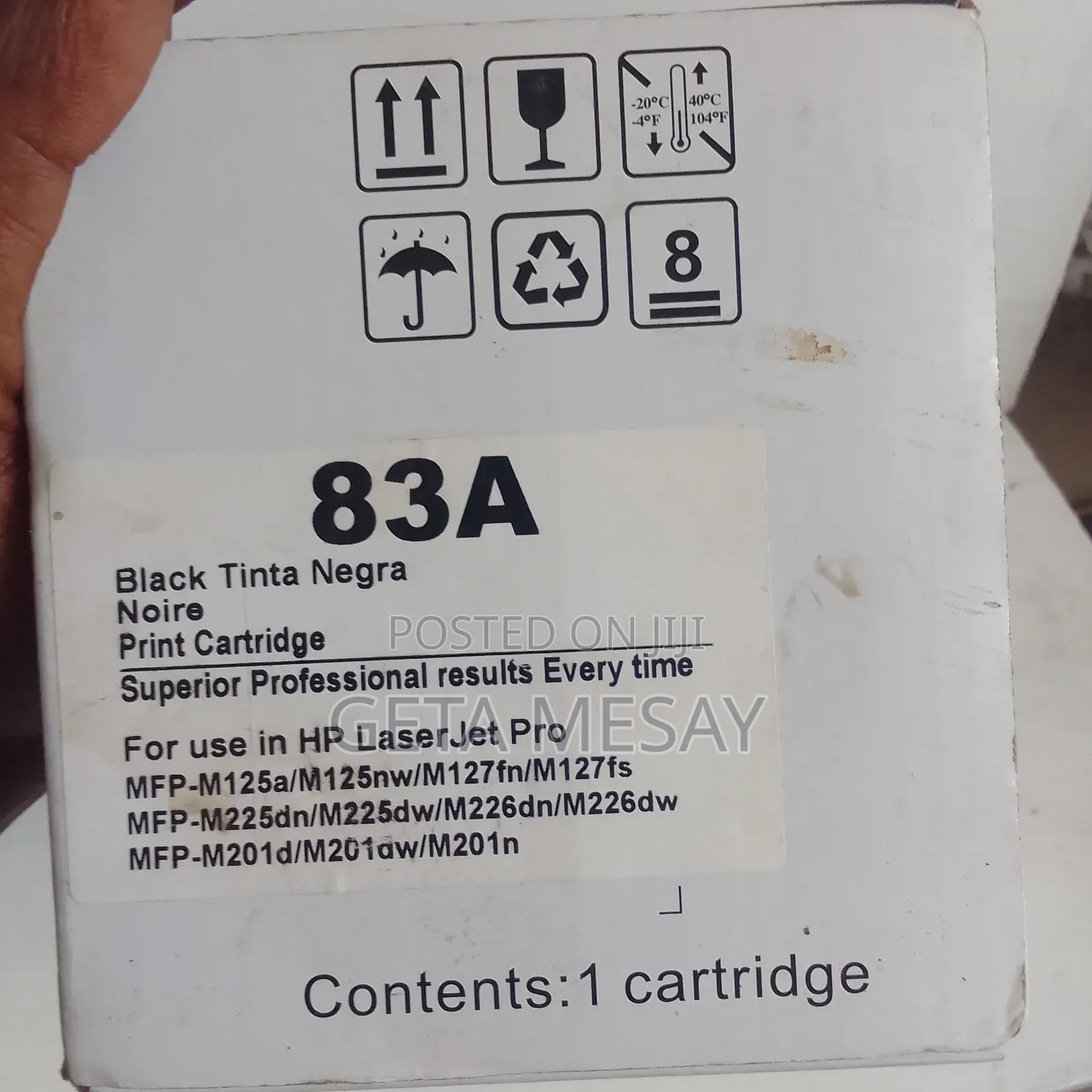 Hp 83a Black Print Cartridge for Hp Laserjet Pro Printers