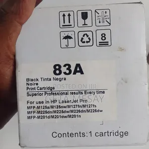 Hp 83a Black Print Cartridge for Hp Laserjet Pro Printers