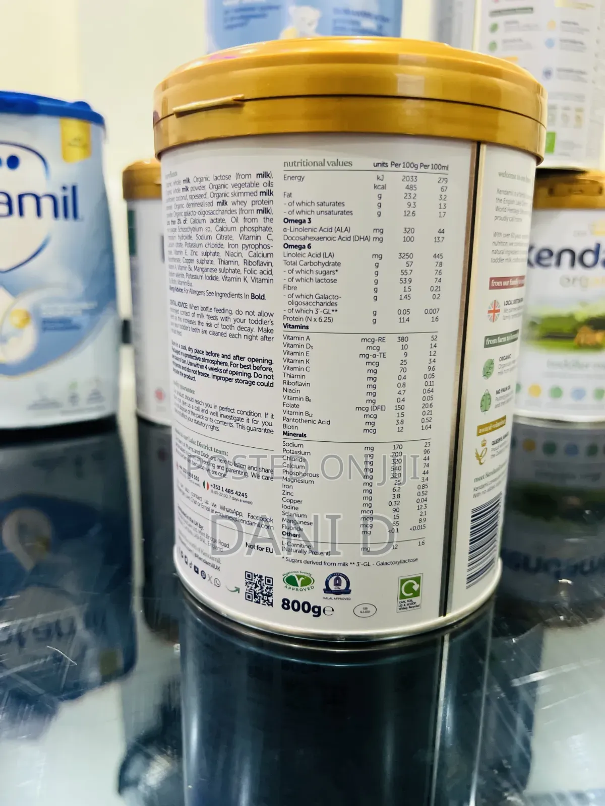 Kendamil Organic Formula Milk