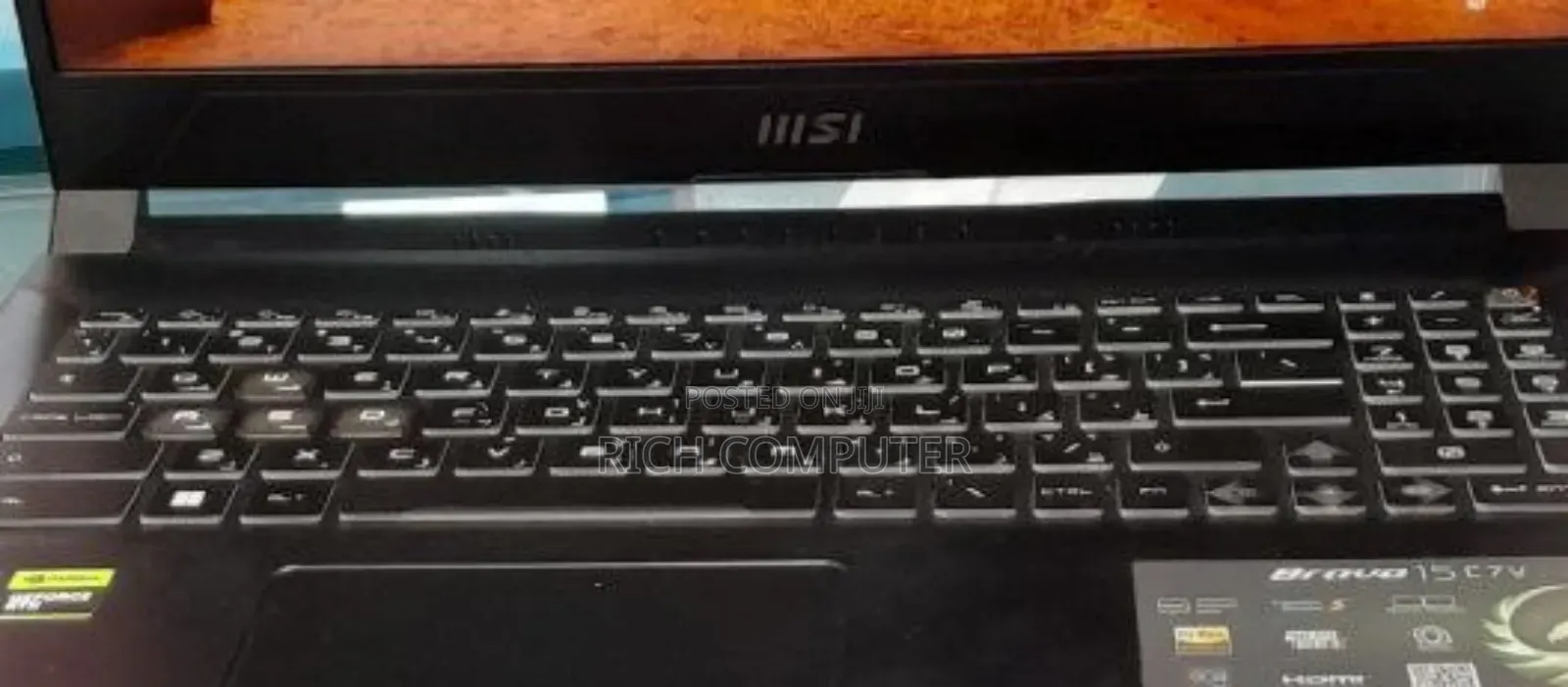 New Laptop MSI Katana 15 16GB AMD Ryzen 7 SSD 512GB
