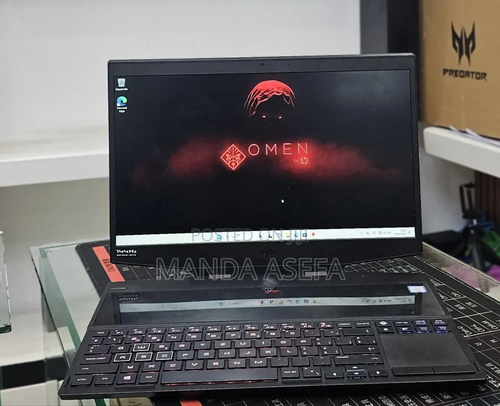 New Laptop HP Omen 15 16GB Intel Core i7 SSD 512GB