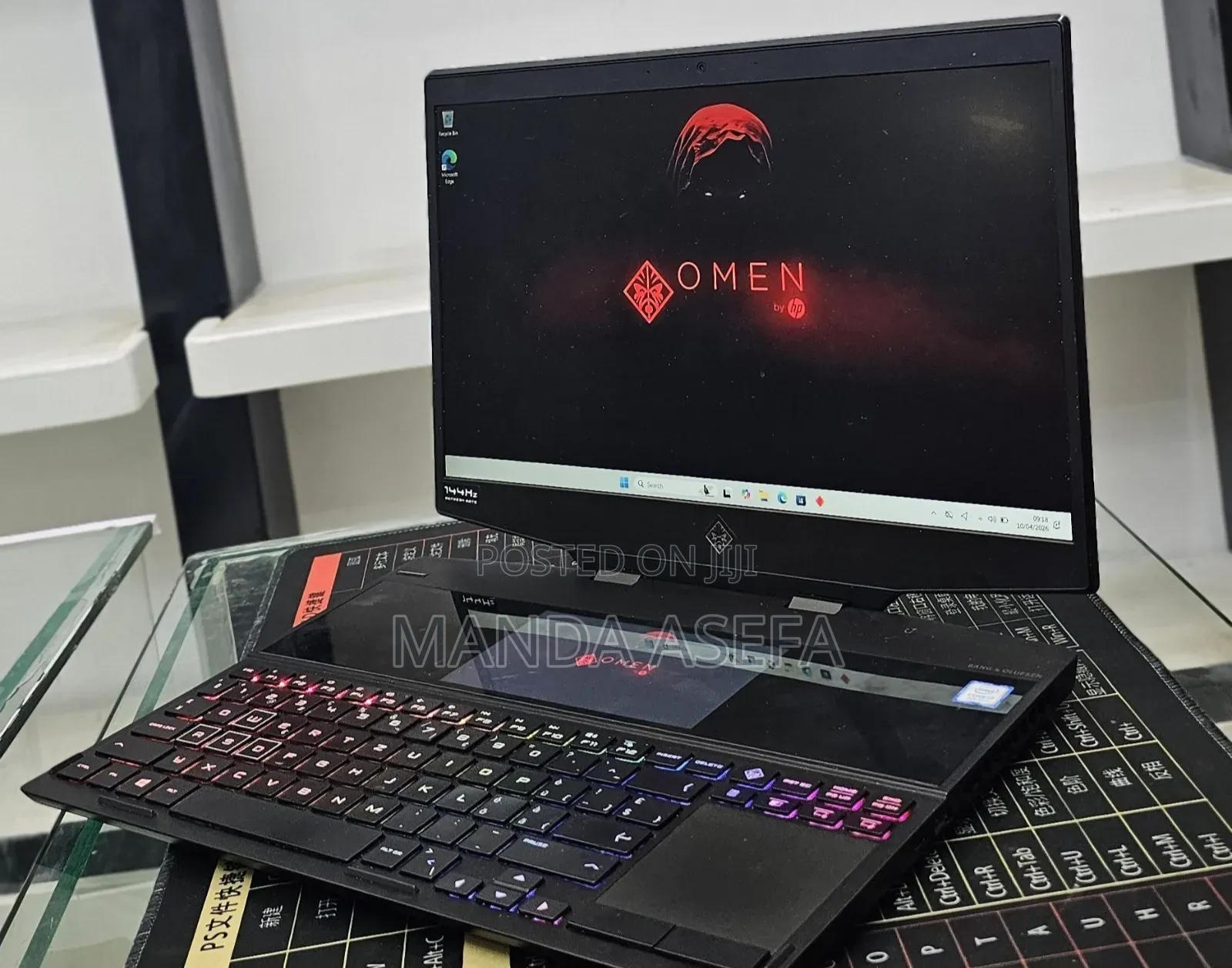 New Laptop HP Omen 15 16GB Intel Core i7 SSD 512GB