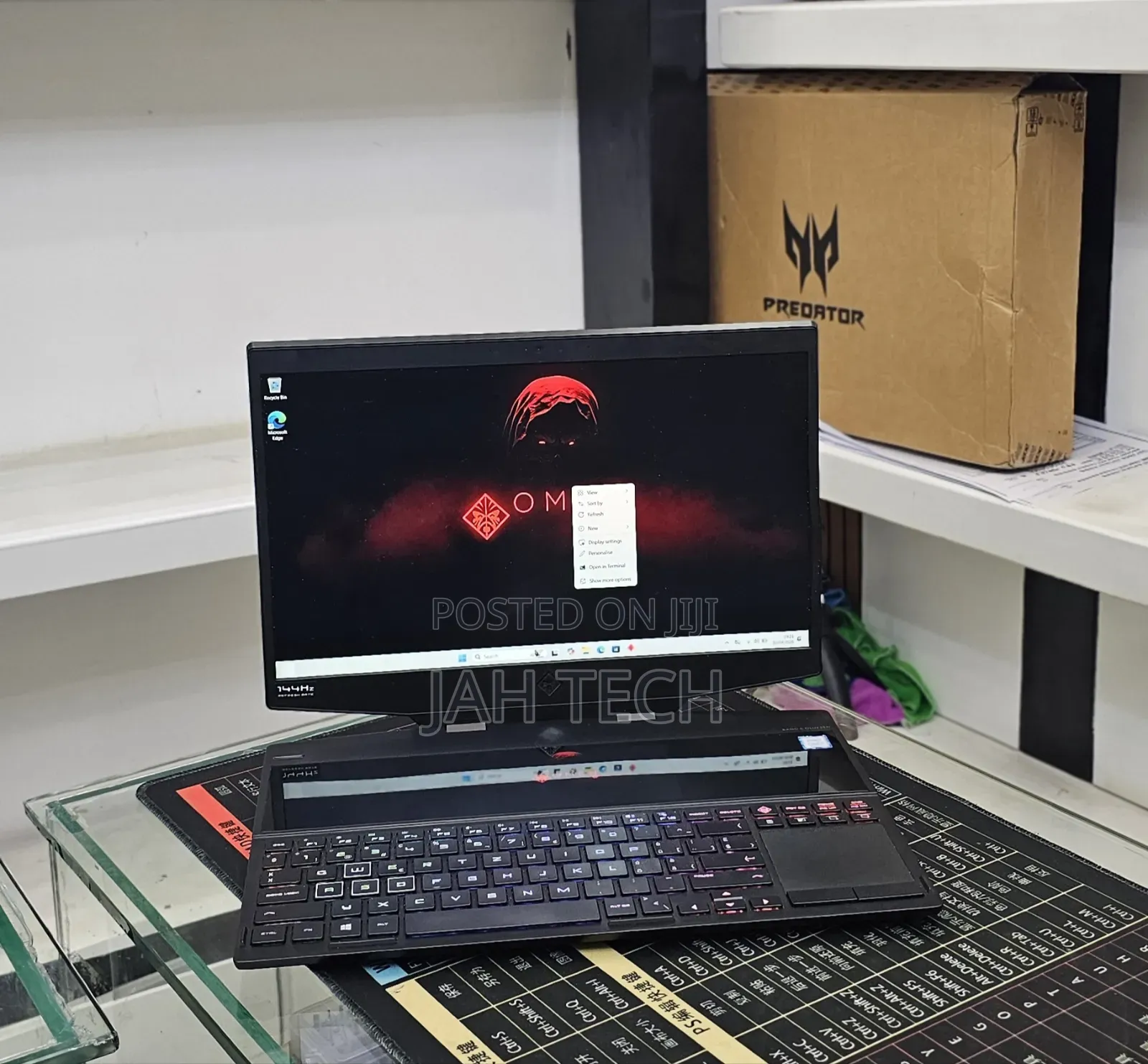 New Laptop HP Omen X 16GB Intel Core i7 SSD 512GB
