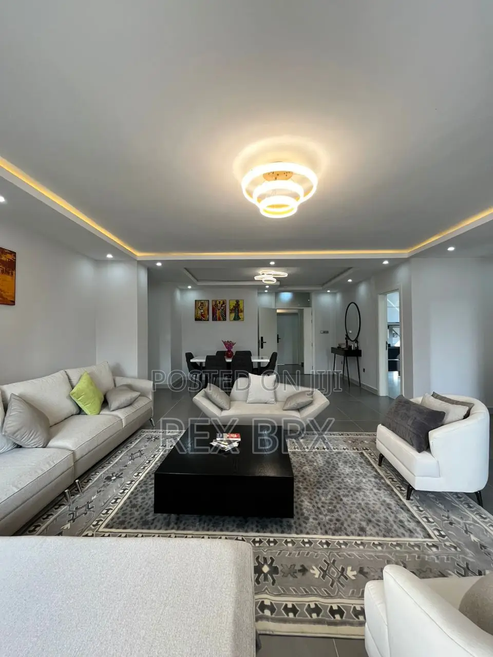 Furnished 3bdrm Apartment in Addis Abeba, Kirkos for rent