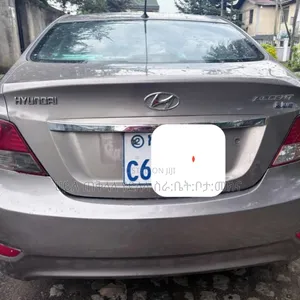 Hyundai Accent 2012 Pink