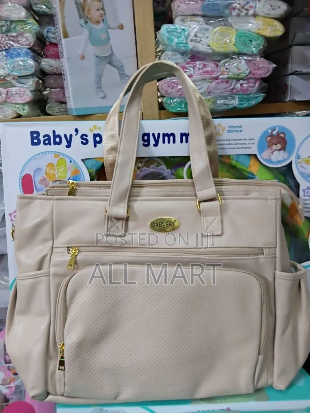 Baby Sky Luxury Bag + Changing Mat - Complete Mom Solution!
