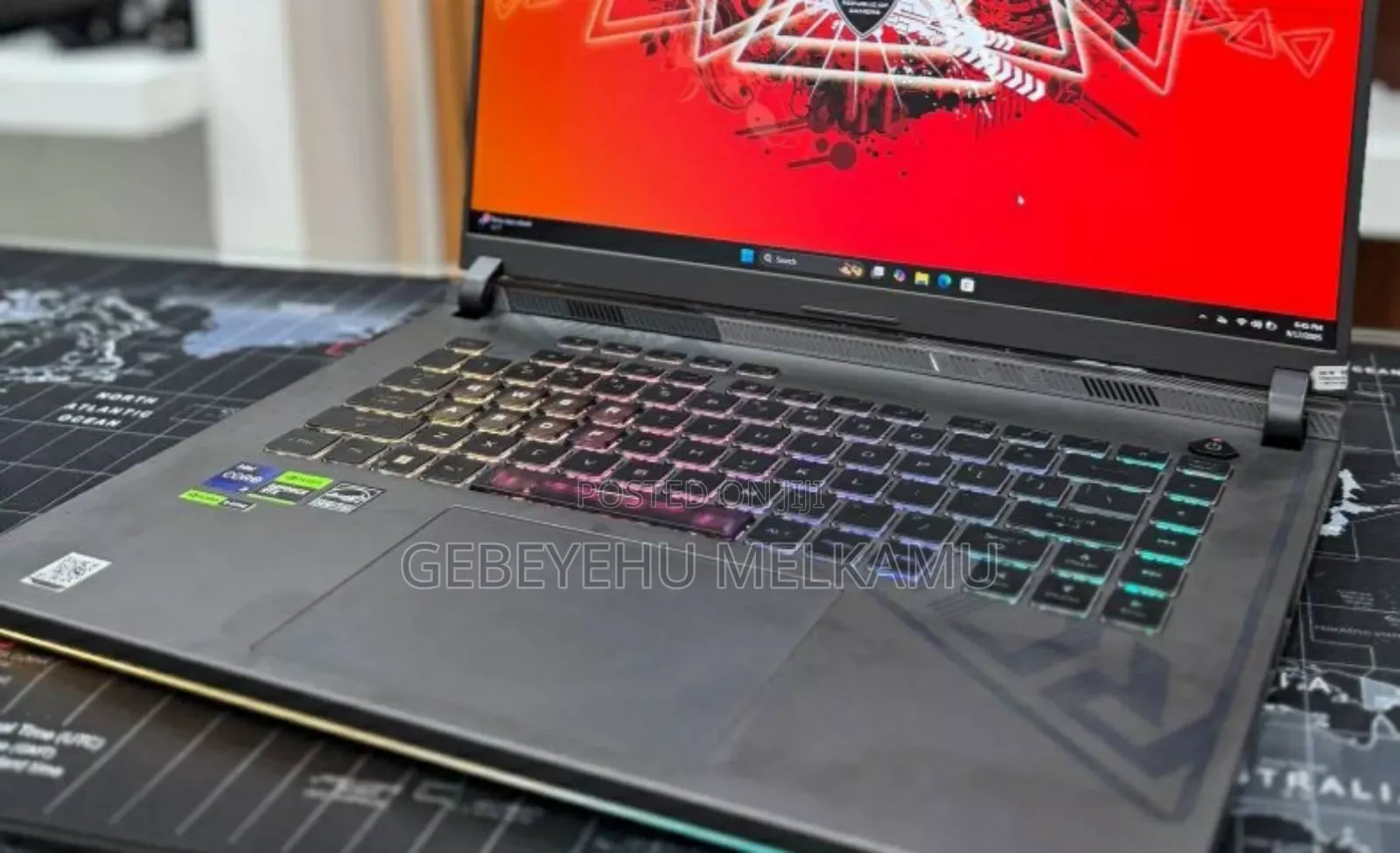 New Laptop Asus ROG Strix G16 G614 16GB Intel Core i9 SSD 1T