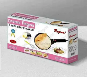 Crepe Maker Dessini Regina 3 Sets ☛ቂጣ በቀላሉ ለመስራት
