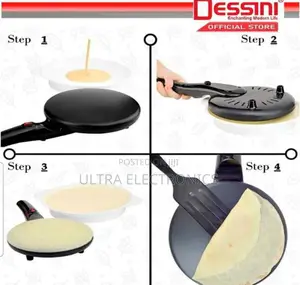 Crepe Maker Dessini Regina 3 Sets ☛ቂጣ በቀላሉ ለመስራት