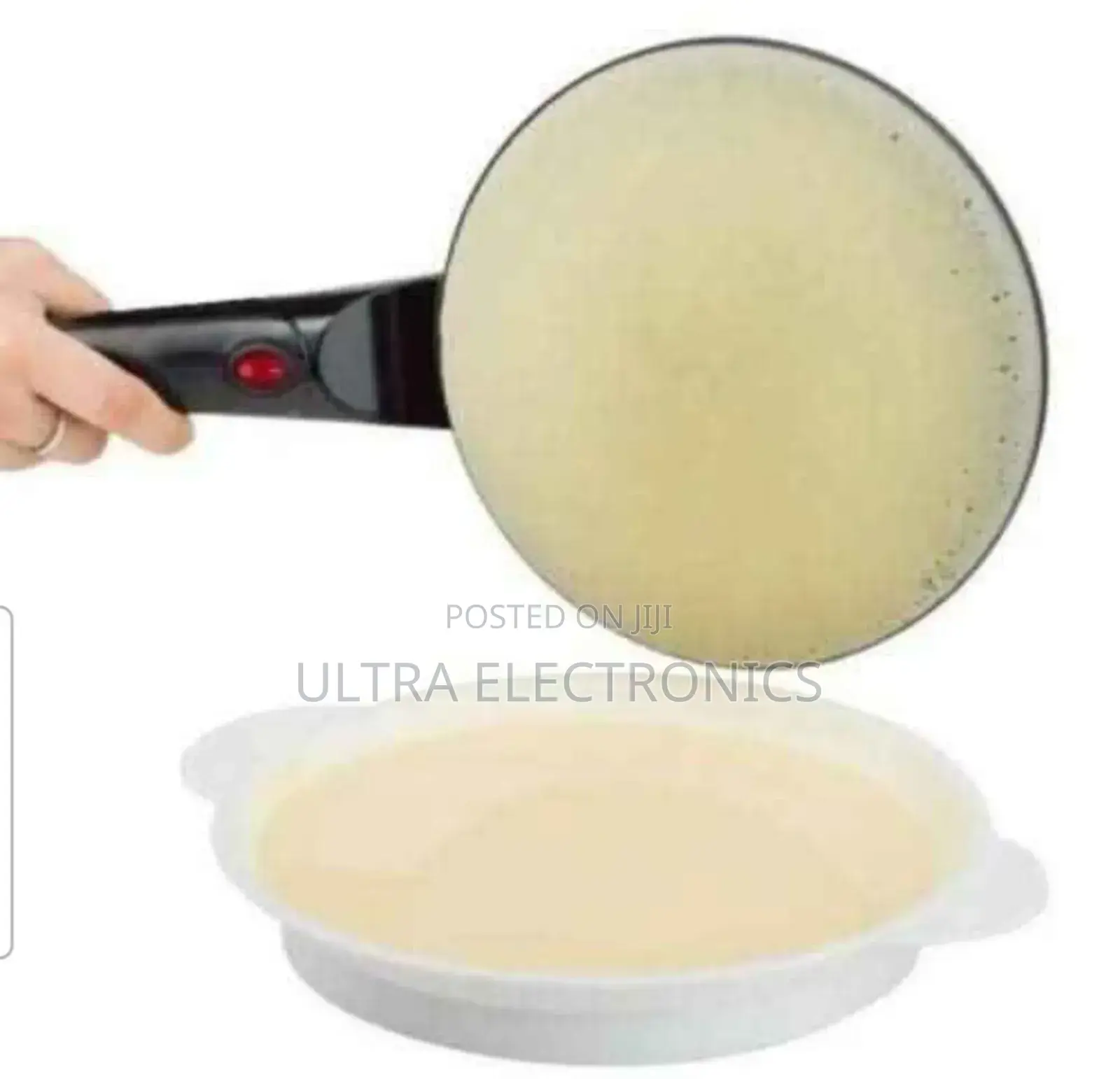 Non Stick Crepe Maker የቂጣ መጋገሪያ ለአሳንቡሳ፣ ለፖን ኬክ፣ ለፈጢራ ፣ለጨጨብሳ እና ለሻዋርማ