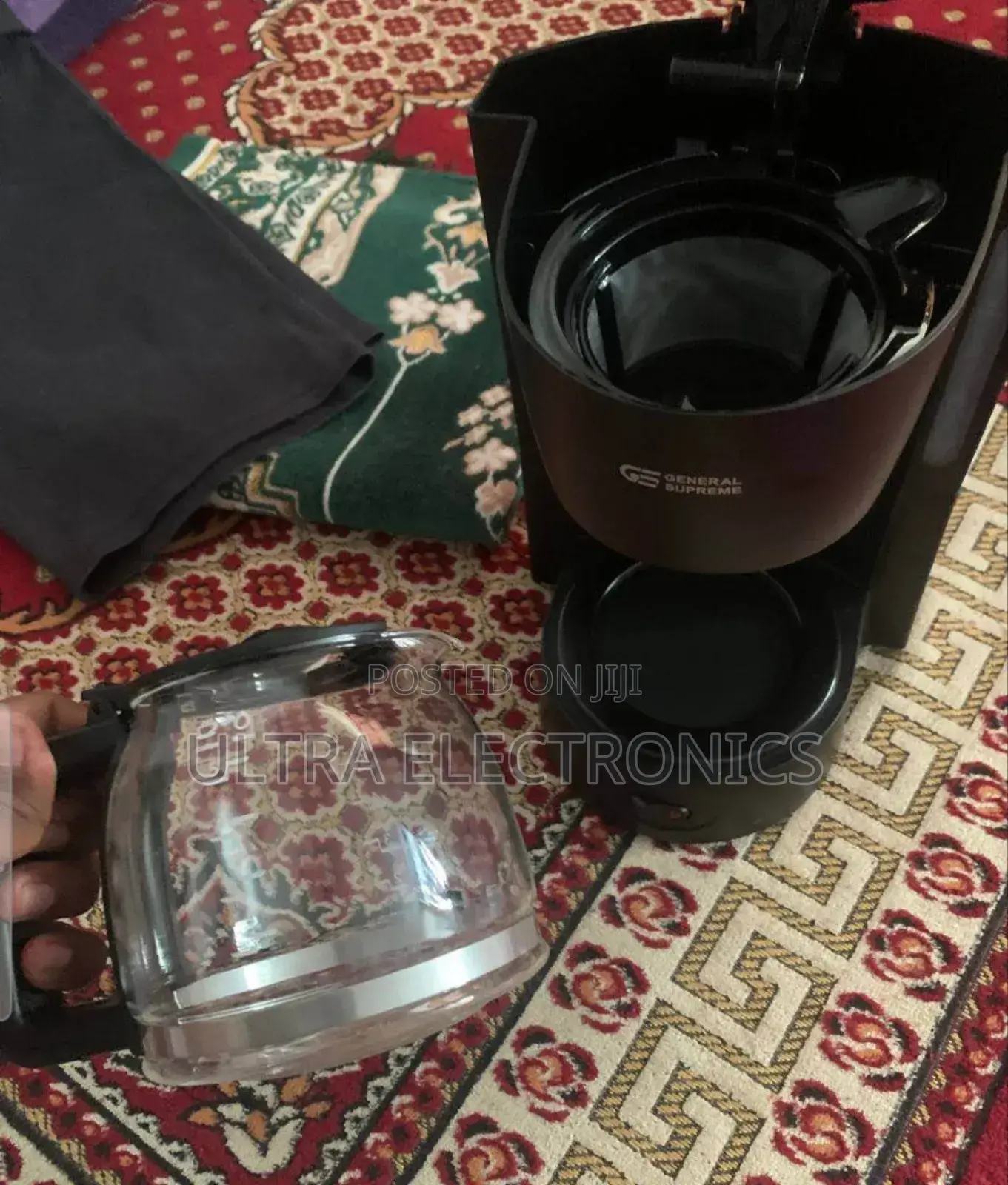 General Supreme Gsdc03 Coffee Maker.Capacity: 0.8 Litre Power: 650 W