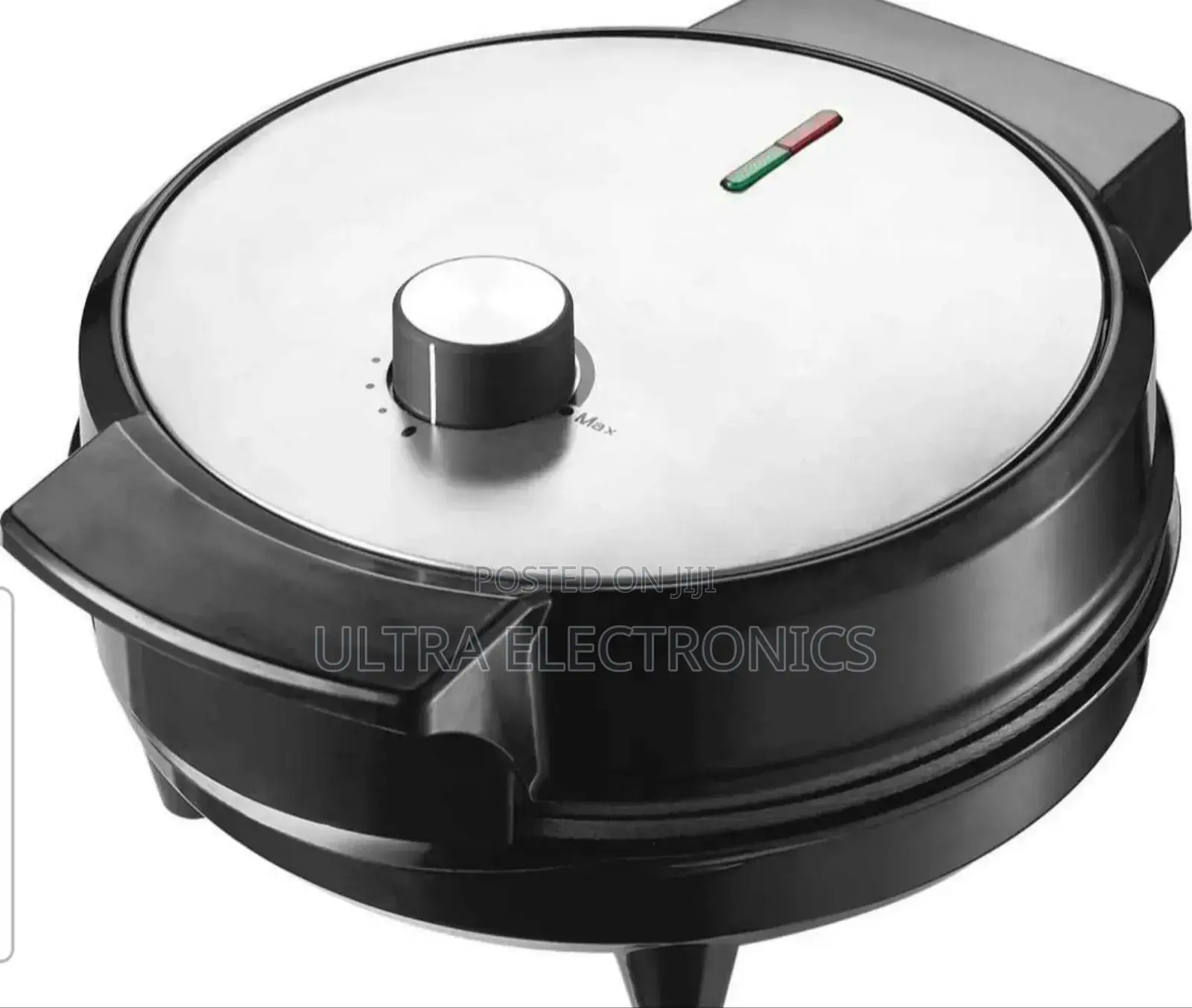 Waffle Maker Sonifer Sf-6084 Round Electric . A Stainless Steel
