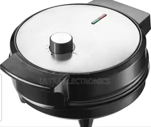 Waffle Maker Sonifer Sf-6084 Round Electric . A Stainless Steel
