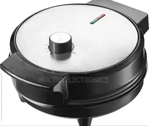 Waffle Maker Sonifer Sf-6084 Round Electric . A Stainless Steel
