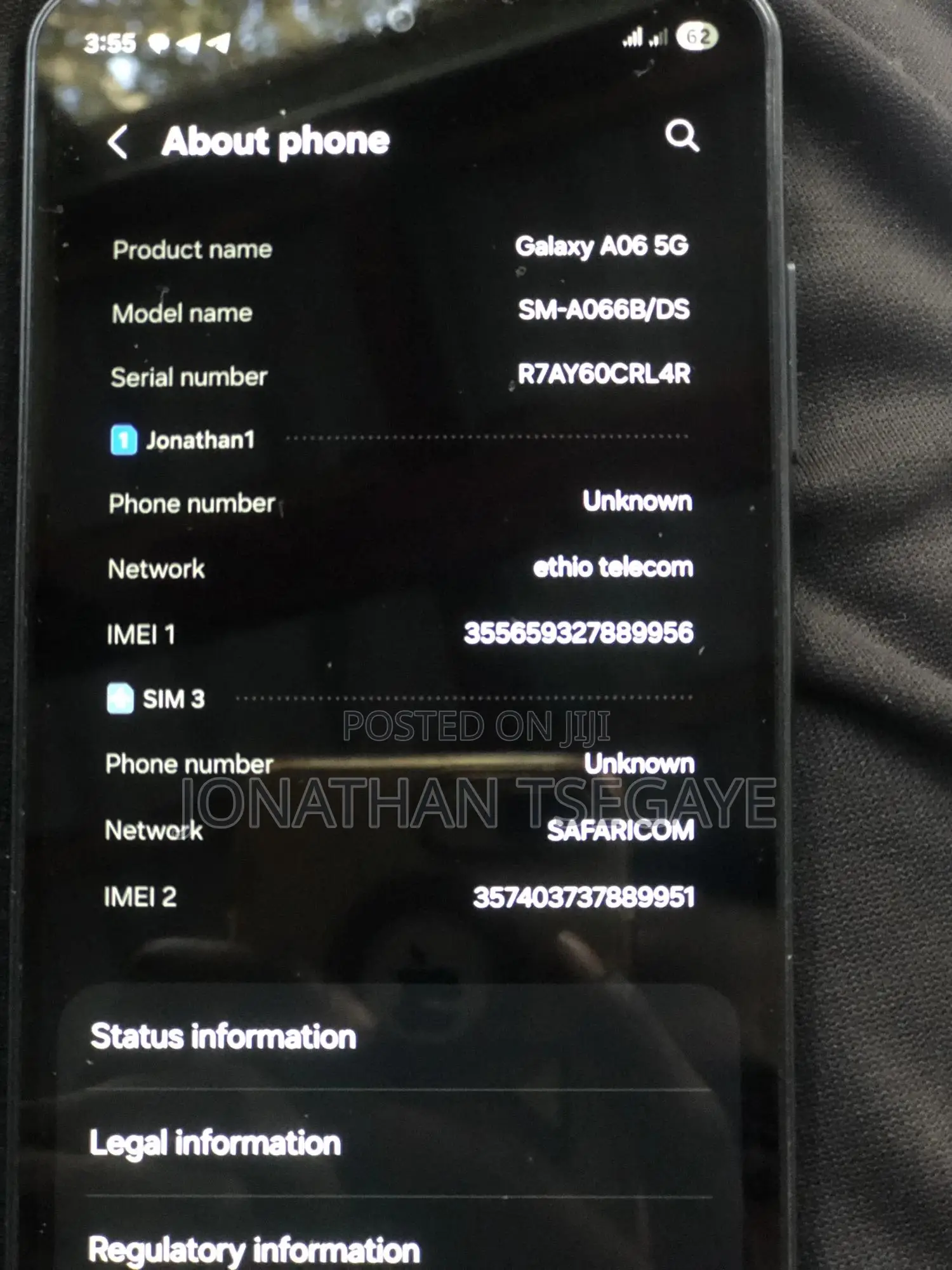 New Samsung Galaxy A06 128 GB Blue