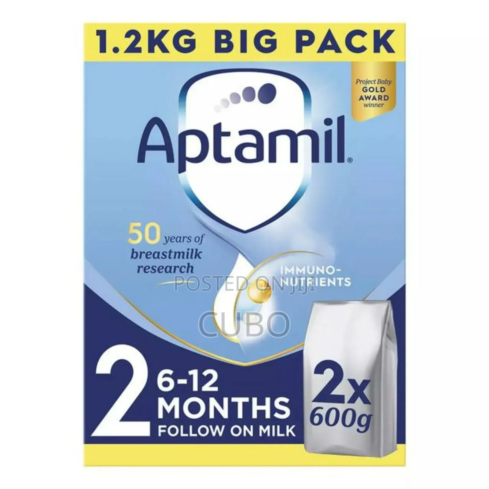Aptamil Milk – 1.2kg Big Pack (6–12 Months)