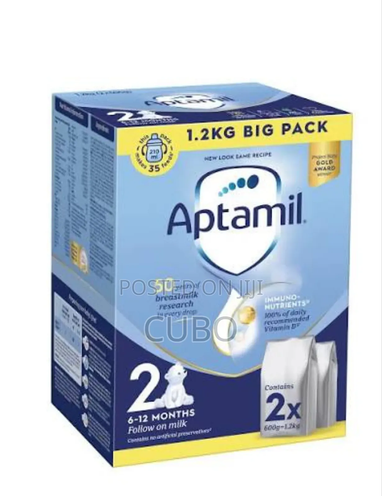 Aptamil Milk – 1.2kg Big Pack (6–12 Months)