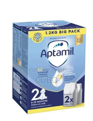 Aptamil Milk – 1.2kg Big Pack (6–12 Months)
