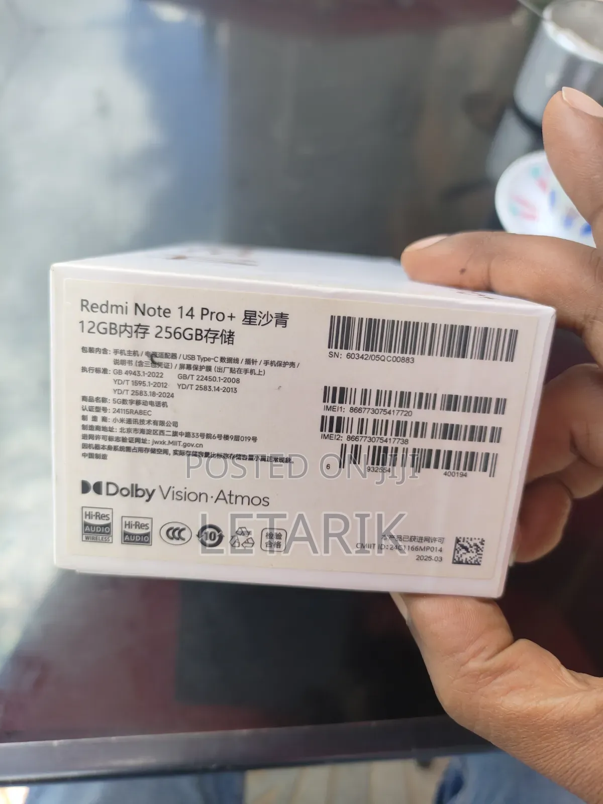 New Xiaomi Redmi Note 14 Pro+ 256 GB Green