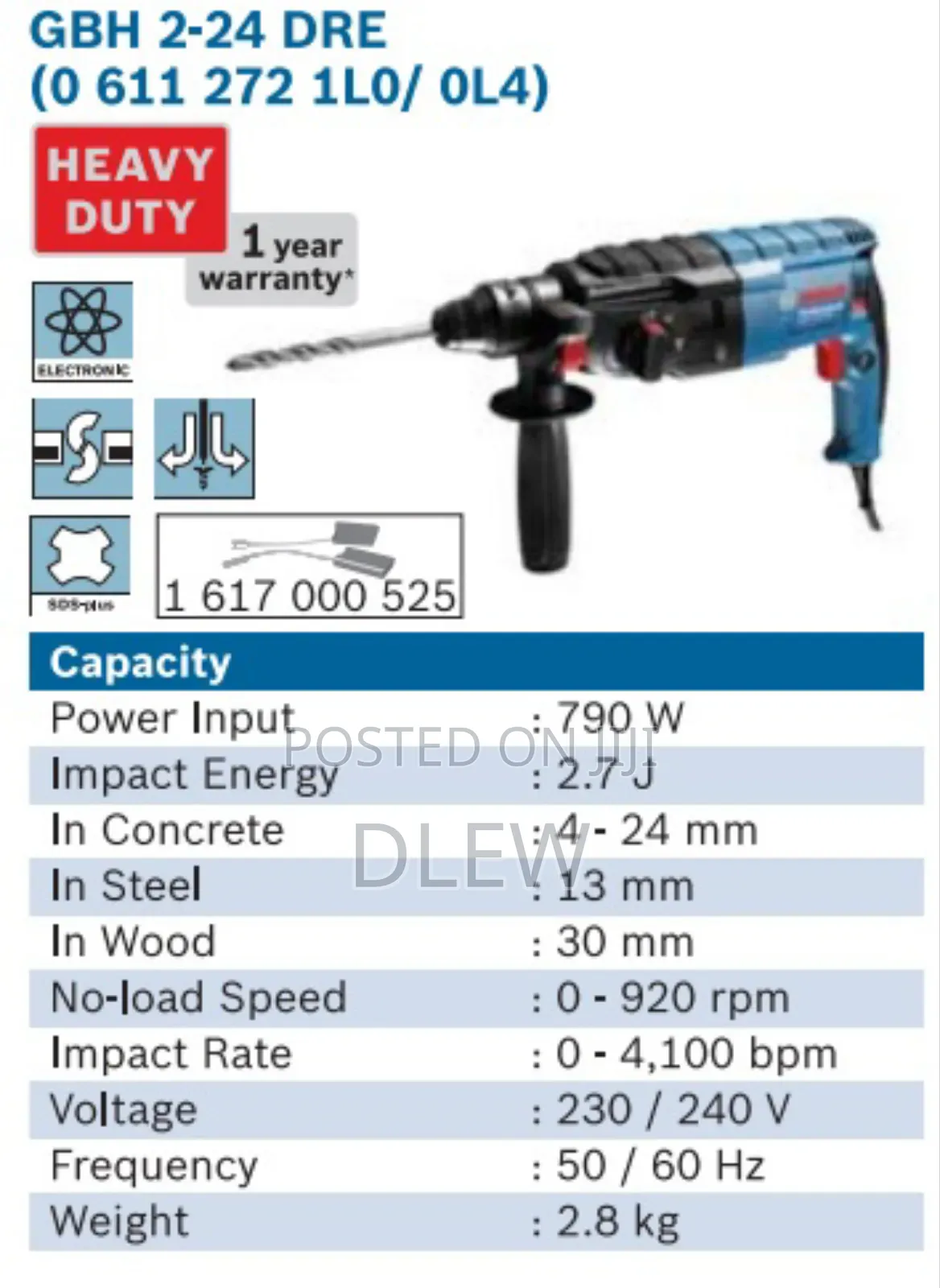 Bosch Hammer Drill