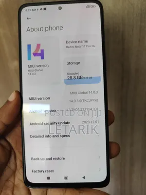 Xiaomi Redmi Note 11 Pro 5G 128 GB White