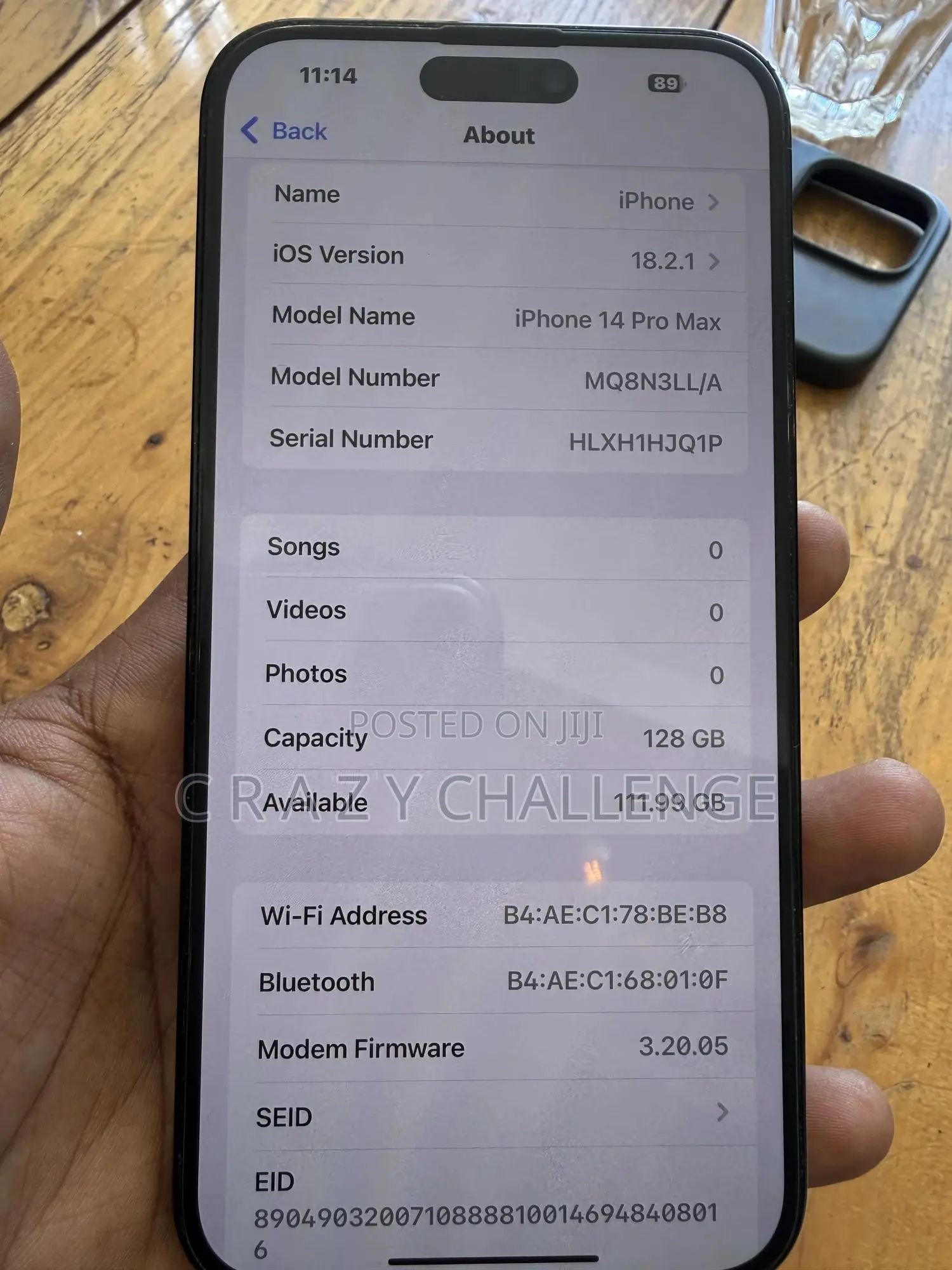 Apple iPhone 14 Pro Max 128 GB Black