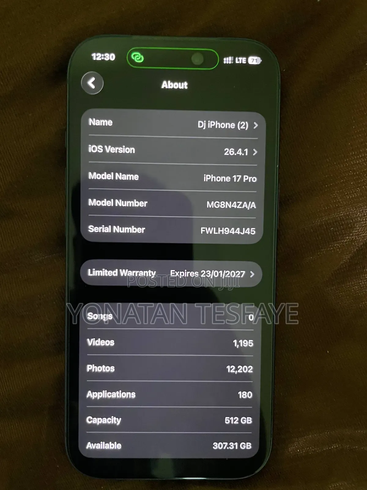 New Apple iPhone 17 Pro 512 GB Blue