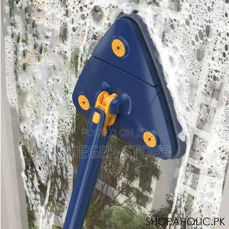 Rotary Triangle Self Twisting Cleaning Mop