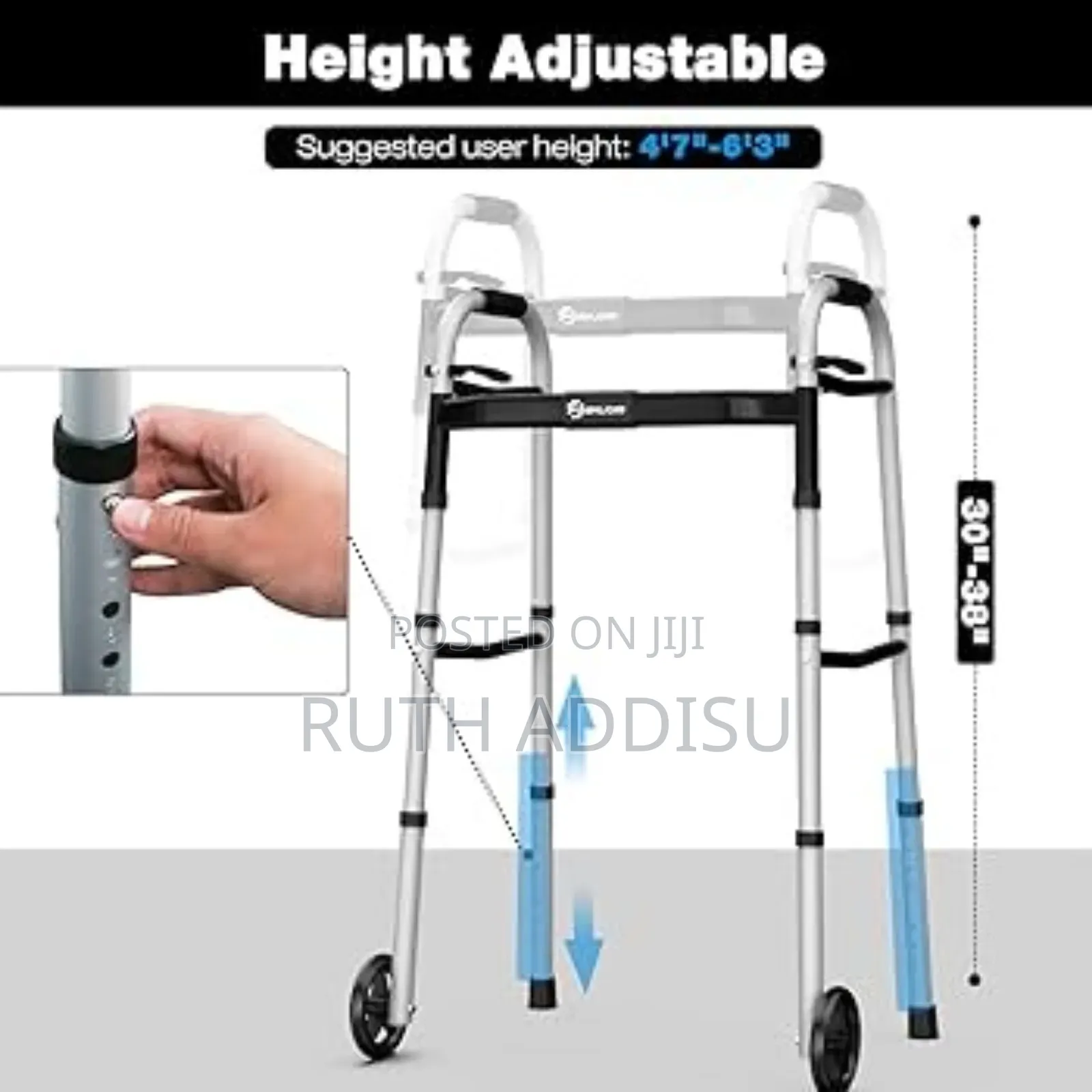Narrow Walkers for Seniors, Small Walkers for Seniors Tight Spaces Su