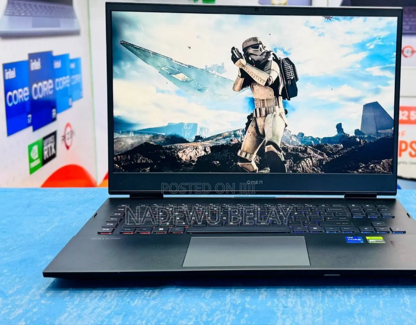 New Laptop HP Omen 17 16GB Intel Core i7 SSD 1T