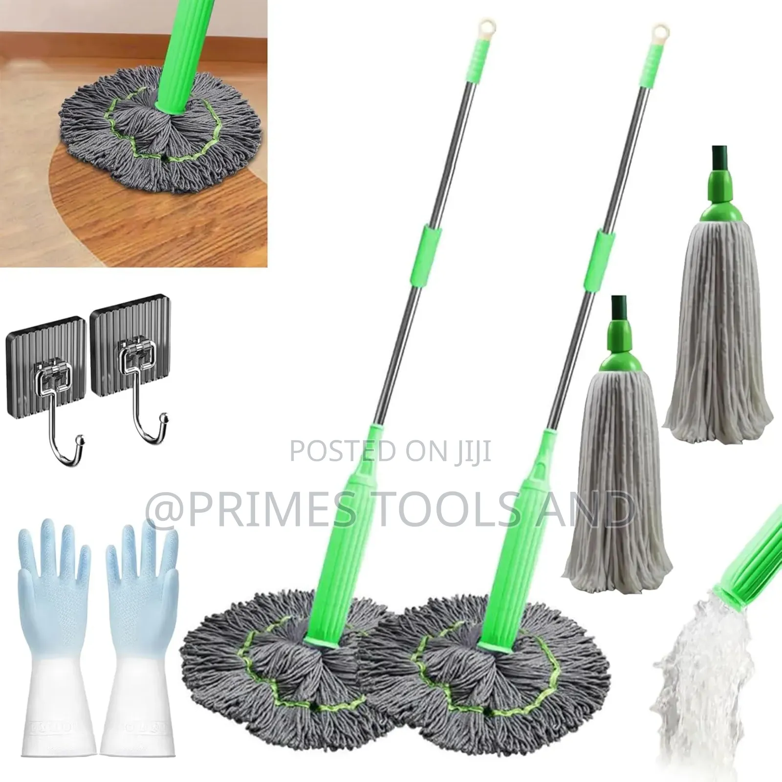 Self-wringing Twist Mop