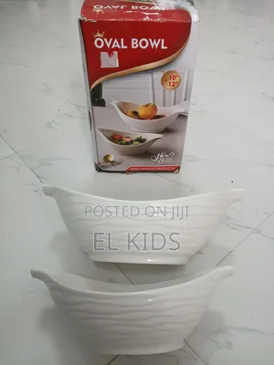 2pcs Oval Bowls