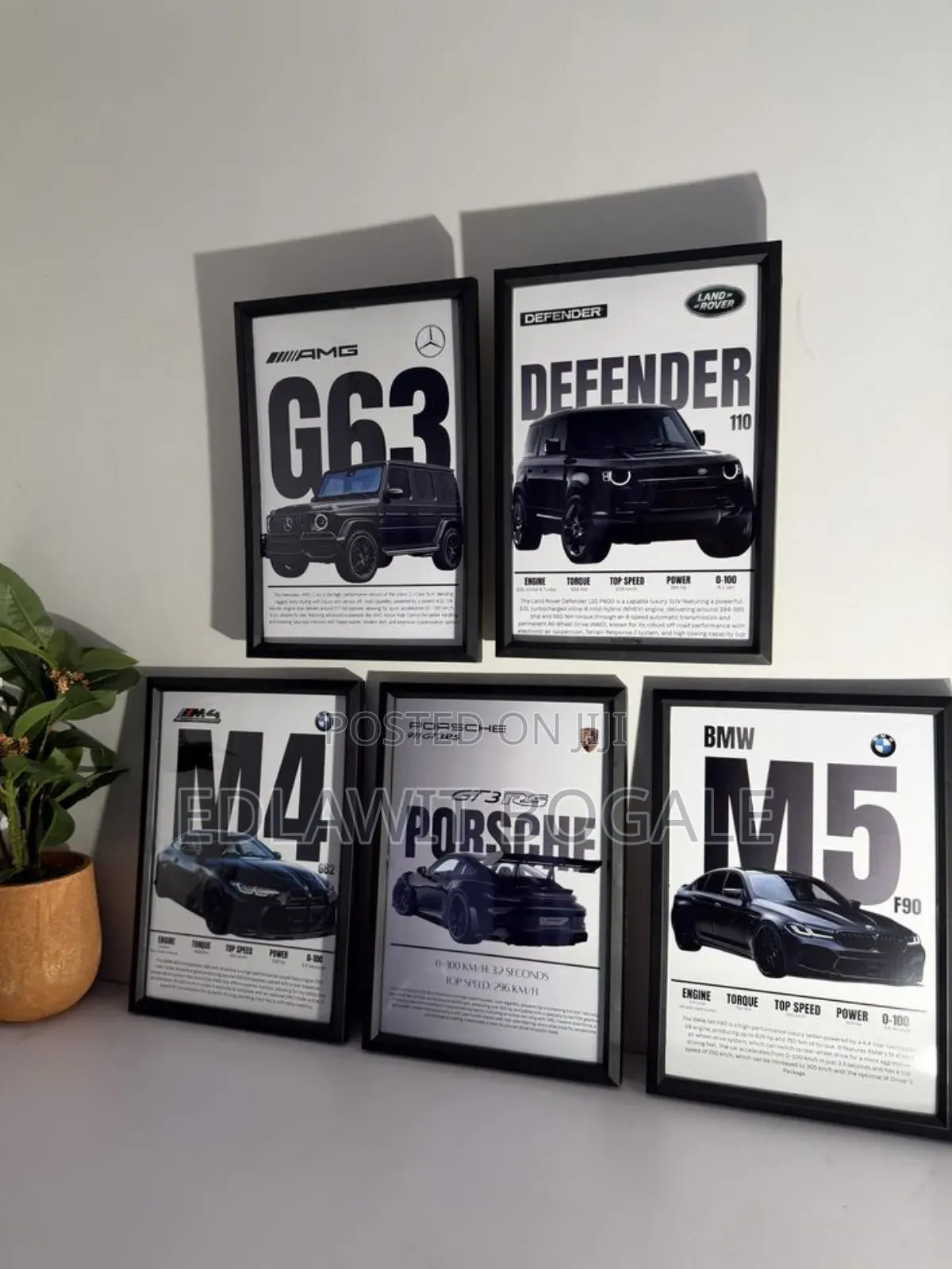 Level Up Your Room! Minimalist Car Spec Frames
