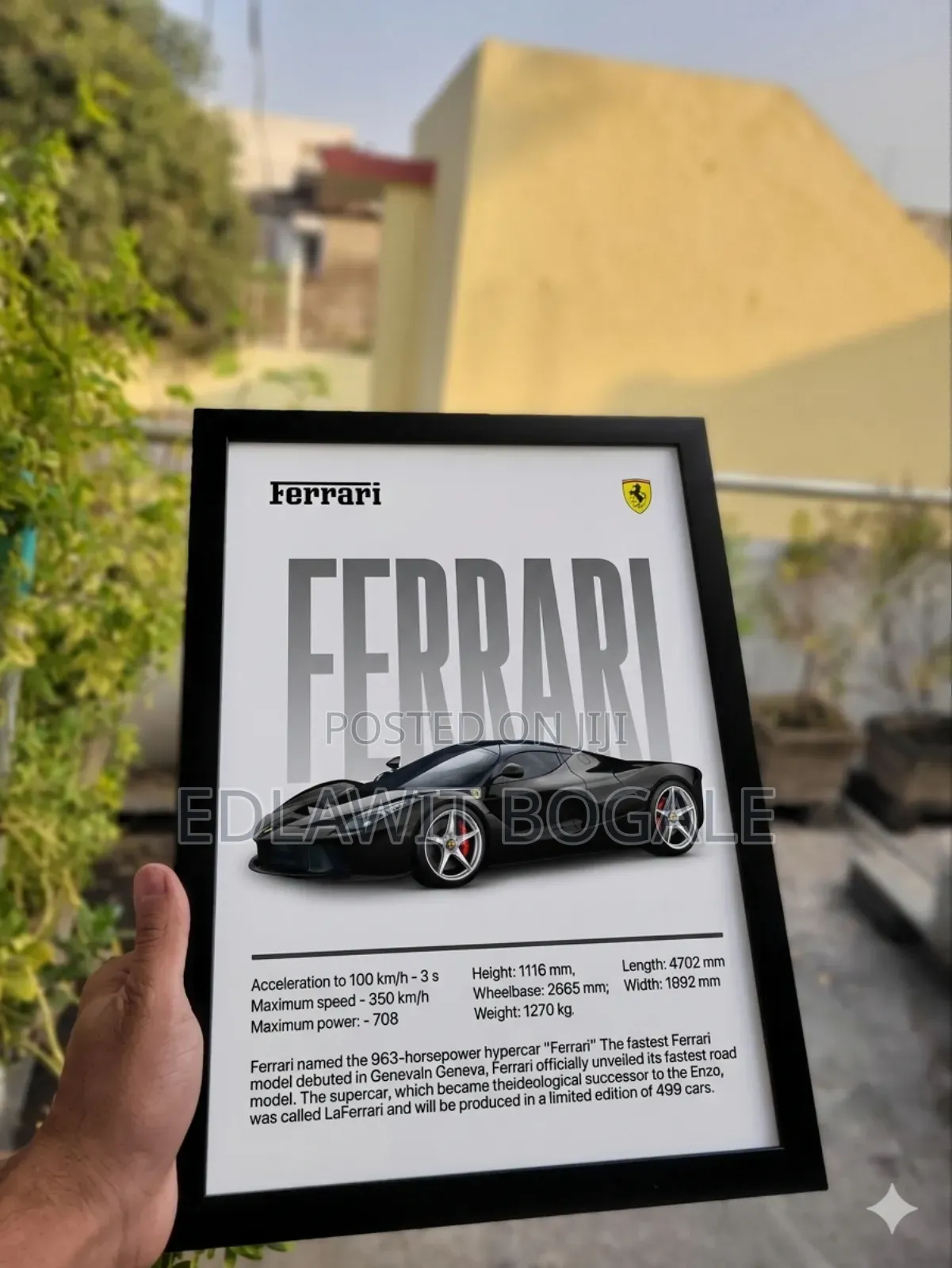 Level Up Your Room! Minimalist Car Spec Frames