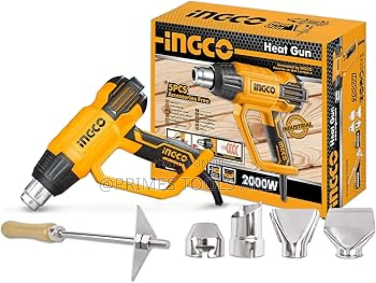 Ingco 2000w Industrial Heat Gun