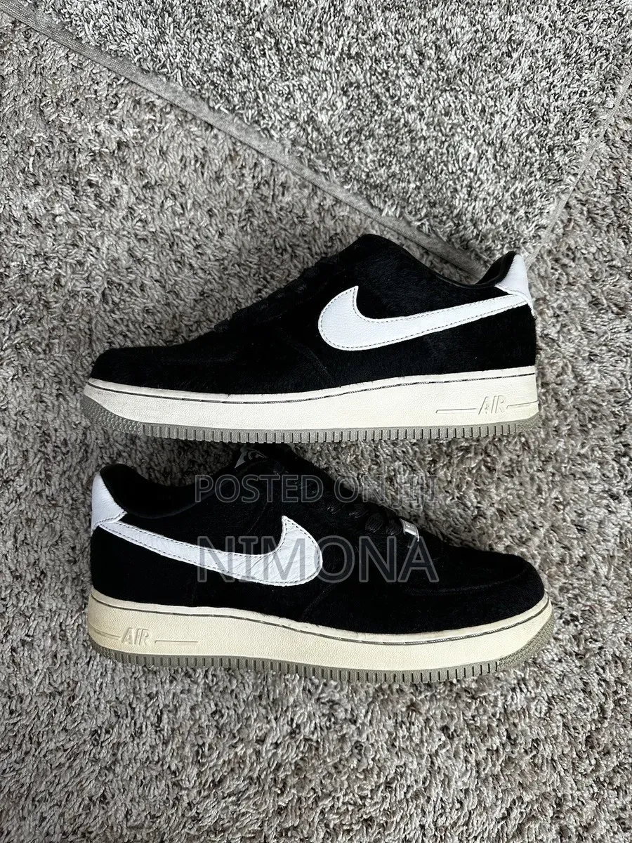 Nike Air Force 1 PRM Tz Low Bearbrick, Black