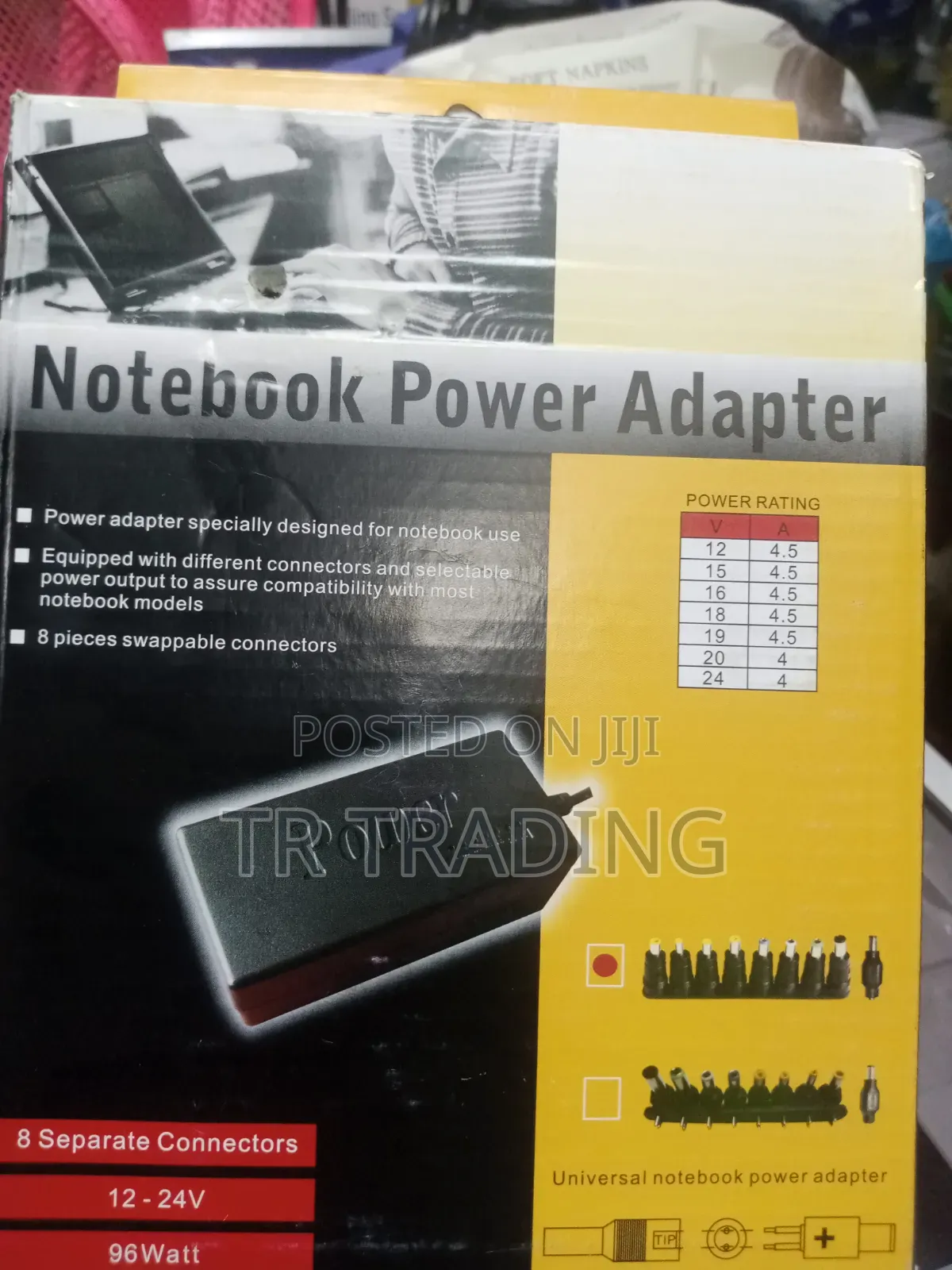 Laptop Charger 12 Volt-19 Volt