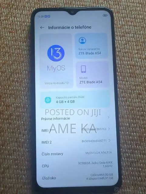 ZTE Blade Gray